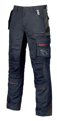 Pantalon de travail bleu race 