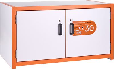 Armoire basse produit inflammable 2 portes