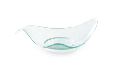 Verrine triangle vert d’eau