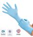 Gant nitrile bleu épais non poudré Kolmi coverfeel