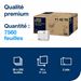 Papier toilette plat Tork premium extra colis de 30 paquets