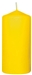 Bougies ronde jaune 100X50 mm Duni