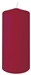 Bougies ronde bordeaux 35 heures Duni