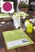 Set de table silicone fushia 30 x 45 cm Duni paquet de 6