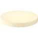 Nappe evolin ronde 180 cm creme paquet de 15