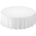 Nappe evolin ronde 240 cm blanche paquet de 10