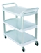 Chariot Rubbermaid XTRA blanc ouvert