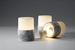 Bougeoir led Bright marbre