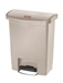 Poubelle Slim Jim Rubbermaid 30 L beige