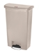 Poubelle Slim Jim Rubbermaid 68 L beige