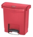 Poubelle Slim Jim Rubbermaid 15 L rouge