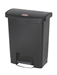 Poubelle Slim Jim Rubbermaid 30 L noir