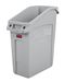 Collecteur encastrable Slim Jim gris 49L