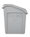 Collecteur encastrable Slim Jim gris 49L