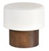 Bougeoir led Sister bambou