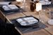 Set de table noir bio dunicel 30x40