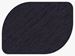 Set de table Stucco noir bio dunicel 28x38
