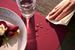 Set de table silicone bordeaux 30 x 45 cm Duni paquet de 6