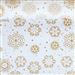 Nappe Noel rouleau cristaux or 1,20x25m