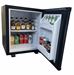 Minibar hotel 30L porte pleine noir