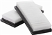 Lot de 2 filtres plats Nano classe M