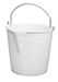 Seau alimentaire blanc 13L