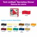 Serviette Tork Linstyle dinner rouge les 50