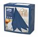 Serviette Tork Linstyle bleu marine les 700