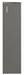 Poubelle murale Rossignol 20 L grise etrier