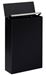 Poubelle murale Rossignol 20 L noire etrier