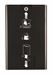 Distributeur et poubelle feminine Rossignol noir