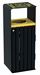 Poubelle de tri sélectif Artri Alu calibrée 110L emballages