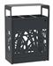 Poubelle de tri sélectif Cybel 3x60L anthracite ouvertures rectangles