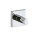 Patere 1 tete chrome