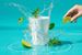 Verre a mojito reutilisable blanc 43cl