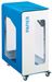 Poubelle de tri sélectif vigipirate à roulettes 90L papier cubatri blanc