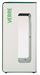 Poubelle de tri sélectif vigipirate 90L verre cubatri blanc