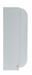 Poubelle murale exterieure Rossignol 30 L gris metal