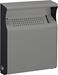 Cendrier exterieur mural Rossignol 2 L Kopa gris