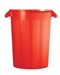 Conteneur rond alimentaire Rossignol 100L rouge