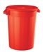 Conteneur rond alimentaire Rossignol 100L rouge