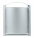 Poubelle murale exterieure 40 L Rossignol gris metal