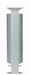 Poubelle exterieure Rossignol Arkéa 60 L gris metal