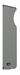 Cendrier exterieur mural Rossignol 1 L Kopa gris metal