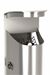 Cendrier exterieur mural Rossignol 2,5L gris metal