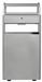 Cendrier extérieur corbeille 12 L / 60 L sur pied gris metal