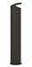 Cendrier exterieur sur pied Rossignol 2,5L noir