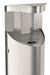 Cendrier exterieur mural Rossignol 9L gris metal