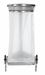Poubelle de cuisine inox collecroule HACCP Rossignol 110 litres