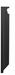 Cendrier exterieur Rossignol mural 3L serrure noir